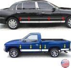 4"(100mm) Automotive Chrome Trim Molding Heavy Duty Car Side Moldings Self Adhesive UV Protected Scratch-Proof for Truck RV Boat Exterior Interior Body Door Window Bumper, 10FT - Image 5