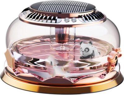 Solar Powered Car Perfume Decoration, Rotating Aromatherapy Diffuser Ornament with Air Purifier Technology, Thoughtful Vehicle - Image 5