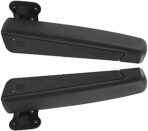 Van Arm Rest, Pair Car Adjustable Seat Armrest Shock PU Sponge Black Universal for Automobiles Trucks - Image 8