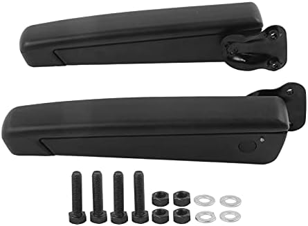 31igVozimlL._AC_.jpg Van Arm Rest, Pair Car Adjustable Seat Armrest Shock PU Sponge Black Universal for Automobiles Trucks - Image 1