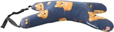 X-Shaped Car Travel Pillow for Cars Seat Kids Adults Head and Body Support Pillow Cartoon Neck Pillows Soft Long-Distance Travel Car Sleeping Seat Belt Pillows Breathable Cars Aircraft Travel Cushion - Image 5