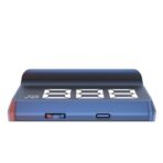 ARTILAURA Digital Speedometer Car HUD Head Up Display MPH KM/H, Overspeed Alarm, Automatic Photosensitive, 3 Level Speed Alarm Plug-and-Play for All Vehicle (White)