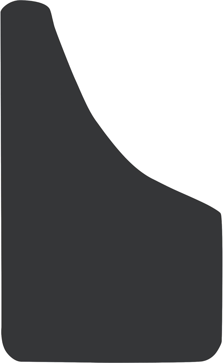 41FdtnhPuL._AC_SL1500_.jpg Buyers Products Thermoflex Fender Guard Semi-Truck Mud Flaps - Pair, 11.75in.W x 17.75in.L, Model Number B11751PPB - Image 1