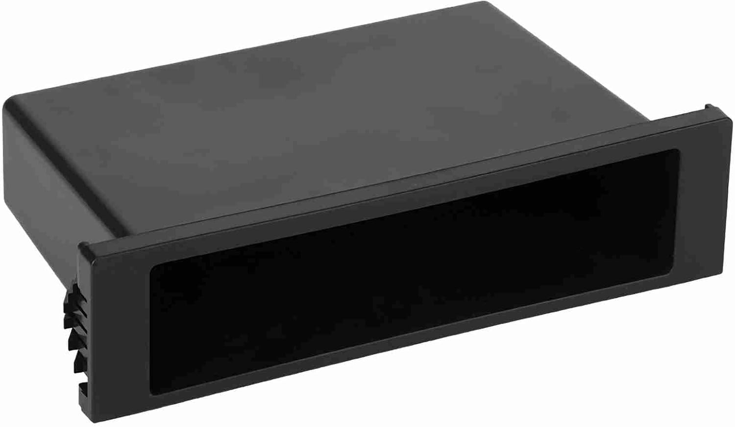 41IxeHnTPfL._AC_SL1500_.jpg Car Stereo Radio Storage Box for 1Din, Universal Dashboard, Plastic, 7.4x4.2x2. Inch - Image 1