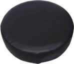 Spare Tire Cover, Black Wheel Cover Waterproof PVC Leather Dust-Proof Universal Fit for Jeep, Trailer, RV, SUV, Camper and Vehicle (15 Inch) - Image 2