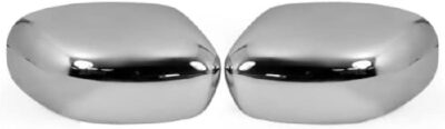 Compatible with(Just Overlay Stick on, NOT for SNAP in Replacement) Chrome Mirror Covers for 2005-06 07 08 09 2010 Chrysler 300+C/Dodge Charger 2006-10 & Magnum 06-2008 - Chromed Mirrors - Image 1