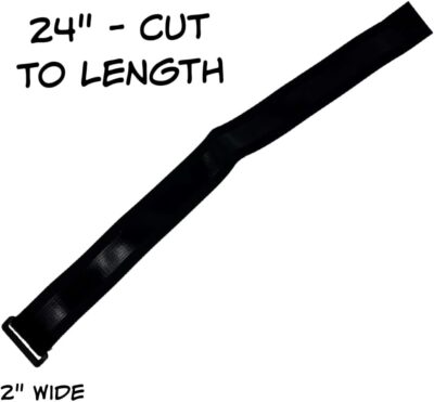 Anywhere Cage Strap Adapter - Long Strap for Ebikes, Scooters, Golf Garts, Trolleys, Golf Pull Carts Attachment for Water Bottles, Drinks with Braz-on Attachment - Image 8