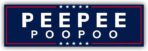Pee Pee Poo Poo Funny Bumper Sticker - Size 6.5" | PeePee PooPoo Decal | peepeepoopoo Sticker Funny Sticker for Car Truck Laptop