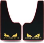 Soft Material Automotive Car Mud Flaps Universal Fit Black Splash Guards Rubber mud Guard No Collision Universal