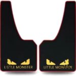 Soft Material Automotive Car Mud Flaps Universal Fit Black Splash Guards Rubber mud Guard No Collision Universal