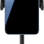 Car Phone Holder Mount, Gooseneck Long Arm Cell Phone Holder, Windshield Window, Dashboard Anti-Shake Handsfree Stand with Strong Suction Cup, Fit for Most Cellphone(Black)