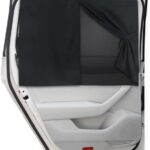 2PCS Magnetic Double-Layer Car Sunshades, Car Window Shades, It Can Effectively Block Sunlight Without Affecting Your Driving Vision, Suitable for All Kinds of Cars and Trucks (Black)