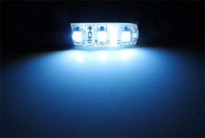 iJDMTOY 3-SMD LED Cup Holder, Glove Box, Ashtray Accent Lighting Strip Lights, Xenon White - Image 2
