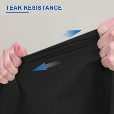 Universal SUV MPVHalf Car Cover Waterproof All Weather, Hail Protector Car Body Covers Outdoor Indoor for All Season Windproof Dustproof UV Resistant Snowproof Protect Your Windshield and Roof - Image 4