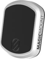 Scosche MPTFM MagicMount Pro Magnetic Car Phone Holder - Strong Magnet Mount for iPhone and Android - Secure Magnetic Flush Mount for Car Dashboard - Universal 360° Adjustable Mobile Cell Holder