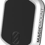 Scosche MPTFM MagicMount Pro Magnetic Car Phone Holder - Strong Magnet Mount for iPhone and Android - Secure Magnetic Flush Mount for Car Dashboard - Universal 360° Adjustable Mobile Cell Holder