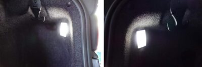 iJDMTOY Super Bright 2W High Power Xenon White Full LED Trunk Cargo Area Light Assembly Compatible With Dodge Challenger Charger Dart Magnum Chrysler 200 300 Sebring, Powered by 18-SMD LED Diodes - Image 9