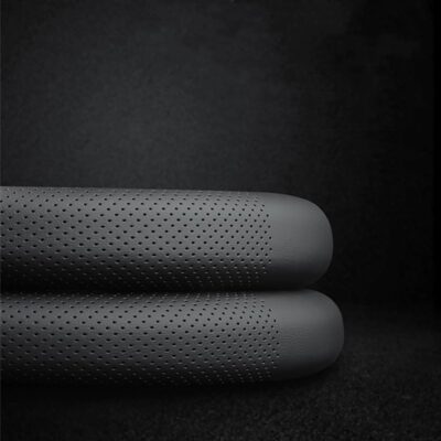 New Nappa Leather car Steering Wheel Cover，for Car Truck SUV 15 inch (Black) - Image 6