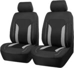 Car Front Seat Covers, Breathable Automotive Front Seat Headrest Covers, Waterproof Comfortable Vehicle Seat Headrest Protection Accessories, Universal for RV, SUV, Truck