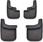 Tecoom Mud Flaps for Chevy Colorado/GMC Canyon Without Flares 2015-2022 Mud Guards Splash Guards Front and Rear Black Set of 4 - Image 7