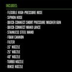 EGO Power+ Electric Pressure Washer, 2100 PSI Power Washer, Battery and Charger Not Included - HPW2100 - Image 8