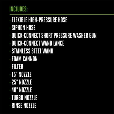 EGO Power+ Electric Pressure Washer, 2100 PSI Power Washer, Battery and Charger Not Included - HPW2100 - Image 8