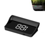 Car Heads Up Display, High-Definition Windshield Speedometer Projector, Car HUD Digital Speedometer, Universal Large Font Display HUD for Most Vehicles (White)