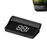 Car Heads Up Display, High-Definition Windshield Speedometer Projector, Car HUD Digital Speedometer, Universal Large Font Display HUD for Most Vehicles (White)