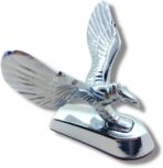 3D Emblem Eagle Auto Car Front Cover Chrome Hood Ornament Sticker Badge Bonnet Motorcycle Decoration Styling Accessories