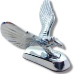 3D Emblem Eagle Auto Car Front Cover Chrome Hood Ornament Sticker Badge Bonnet Motorcycle Decoration Styling Accessories