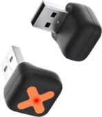 2 in 1 Mini Android Auto and Wireless CarPlay Adapter Convert Factory Wired to Wireless Dongle, Compact Size USB CarPlay Wireless Stick AAndroid Auto Adapter for iOS 12+/Android No Delay