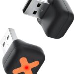 2 in 1 Mini Android Auto and Wireless CarPlay Adapter Convert Factory Wired to Wireless Dongle, Compact Size USB CarPlay Wireless Stick AAndroid Auto Adapter for iOS 12+/Android No Delay