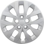 Auto Reflections Set of 4 16" Bolt-On Wheel Covers for 2016-2017 Hyundai Elantra - Silver - Image 2