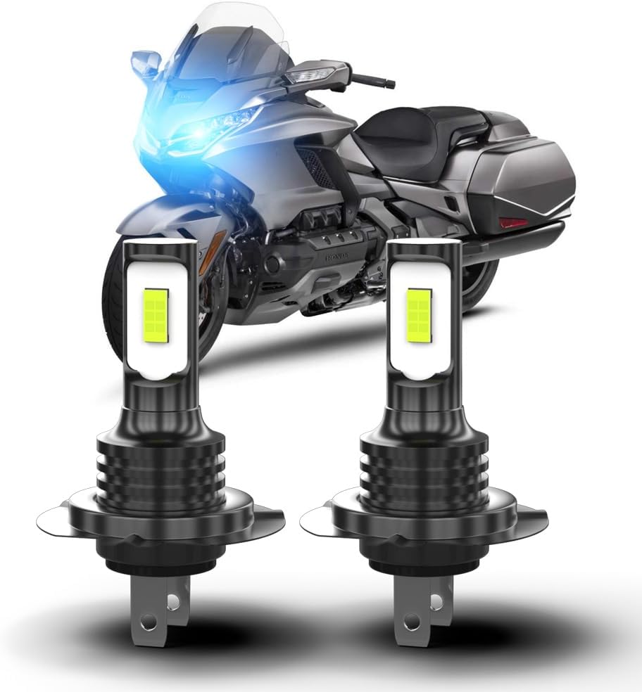 516tx-6aMsL._AC_SL1000_.jpg For Honda Goldwing 1800 2001 2002-2017 Front H7 High Or Low Beam,Super Brighter, 8000K Ice Blue, 1:1 Halogen Size, Plug and Play, Canbus Ready Fog Light Bulbs, Pack of 2 - Image 1