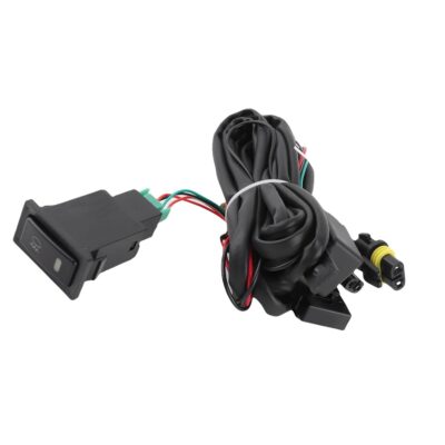 12V 40A Universal LED Light Bar Wiring Harness, Car LED Fog Light On/Off Switch Wiring Harness Relay Kit Fit for Most Vehicle - Image 4