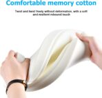 Car Center Console Cover, Leather Waterproof Auto Arm Rest Box Cover, Memory Foam Armrest Cushion Protection Pad, Hand Rest Pillow with Height Increase, Universal Car Accessory - Image 3