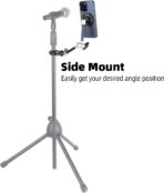 All-Metal Magnetic Phone Holder with Super Clamp&10″ Long Arm for Magsafe, Adjustable Rear View Mirror Phone Holder Mount for Car/Truck/Handlebar, Compatible with iPhone 16 15 14 13 12 Series - Image 2