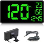 Truck GPS Speedometer 6.2 Inch Big Screen Heads Up Display for Cars Digital MPH Odometer for Dashboard HUD Speeding Alert Speed Meter Trip for Golf Cart All Vehicle