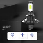 For Honda Goldwing 1800 2001 2002-2017 Front H7 High Or Low Beam，Super Brighter, 8000K Ice Blue, 1:1 Halogen Size, Plug and Play, Canbus Ready Fog Light Bulbs, Pack of 2 - Image 6