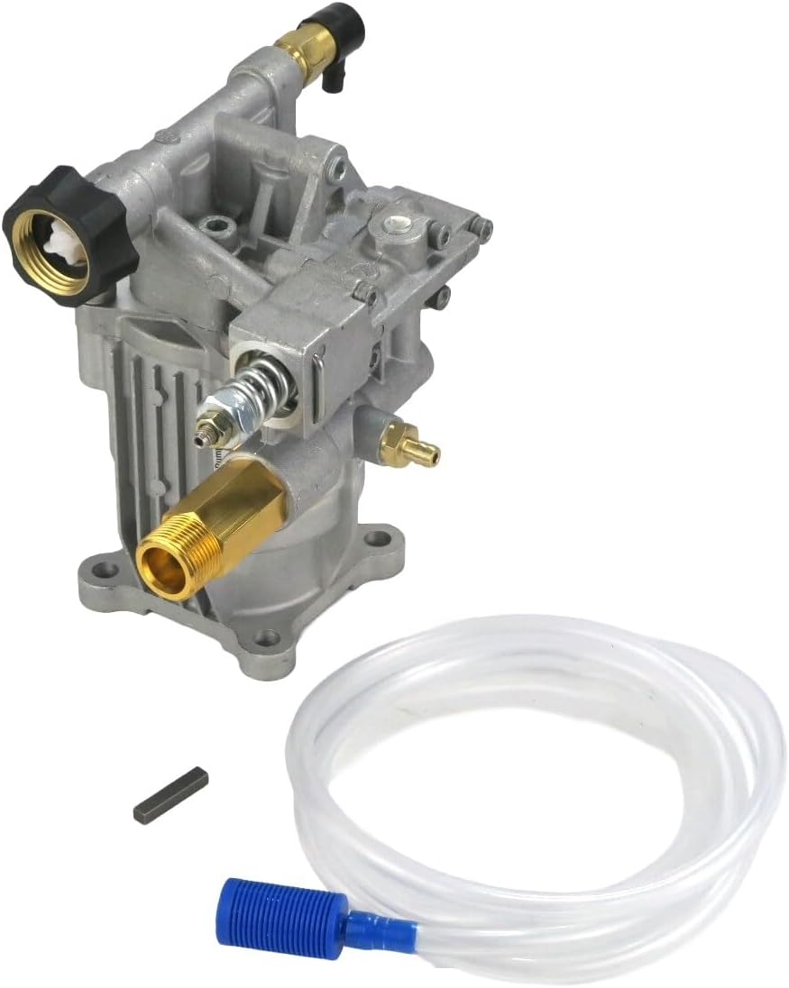 51D3n-gSLL._AC_SL1173_.jpg The ROP Shop 3000 PSI 2.5 GPM Horizontal 3/4" Shaft Pressure Washer Water Pump Compatible for Karcher K2400HH, G2400HH, Honda GC160 - Image 1