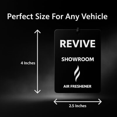 Premium Hanging Car Air Fresheners, Showroom-New Car Scent, 3-Pack, Long-Lasting & Odor Eliminating, Modern Design - Image 6