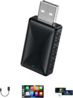 Mini Wireless Carplay Adapter 2026, Easy to Set Up and Upgrade Wired CarPlay&Android Auto to Wireless, Connects Quickly, Portable Mini Car Play Dongle, Fit for Cars with Built-in CarPlay