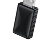 Mini Wireless Carplay Adapter 2026, Easy to Set Up and Upgrade Wired CarPlay&Android Auto to Wireless, Connects Quickly, Portable Mini Car Play Dongle, Fit for Cars with Built-in CarPlay