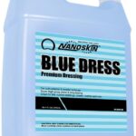 Nanoskin BLUE DRESS Premium Dressing - Sprayable Interior & Exterior Dressing| Works on Tire, Vinyl, Rubber, Plastic & Trim | Safe for Cars, Trucks, Motorcycles, RVs, Light Blue, 128 Fl Oz (Pack of 1)