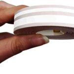 4R Quattroerre.it 10508 Trim Stripes Double Adhesive Strips for Cars, White, 11 mm x 10 mt