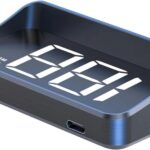 Car Speedometer KM/H GPS Head Up Display Digital Speed Meter Windshield Projector for Vehicles Auto Electronics Accessories Multi Functional LCD Display