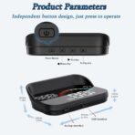 Car Heads up Display for Audi S3 S4 S6 S8 V8 Long RS 3 Fox 5000 Sedan, Digital HUD Speedometer with Real-Time Speed Display, USB Cable Plug and Play, Windshield Projector - Image 2