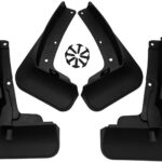 Upgraded Mud Flaps for 2012-2018 Ford Focus Hatchback MudFlaps Accessories, Front and Rear Splash Guards No Drilling Mud Guards Accessories (Set of 4)