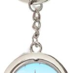 India Taj Mahal Keychain Car Keys Decoration Accessories Double Sided Rotating Crystal Key Chain Souvenir Gift