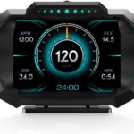 obd2 gauge display, head up display for car, Digital Speedometer, Tachometer, Water Temperature Gauge, Multi-Data Smart Gauge, Trip Computer Fuel Pressure Tester for All cars